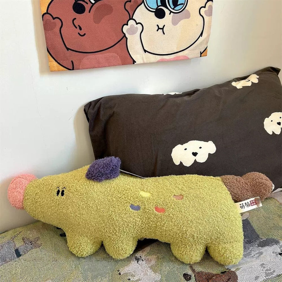 Adorable Plush Dog Pillow: Your Cozy Companion for All Seasons!