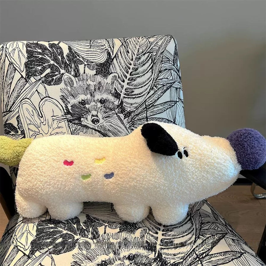 Adorable Plush Dog Pillow: Your Cozy Companion for All Seasons!