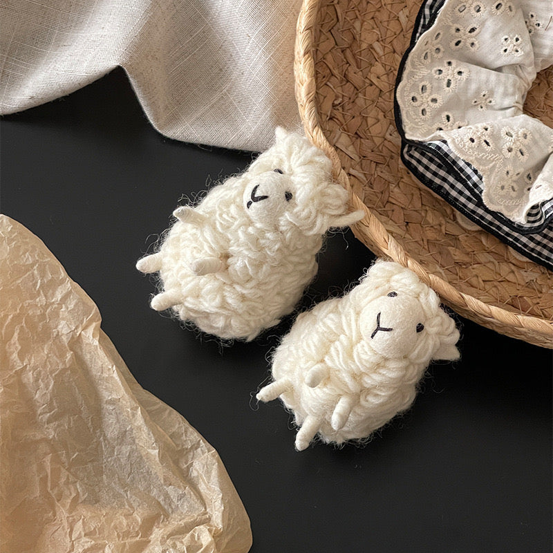 Handcrafted Wool Felt Sheep: Cozy, Cute, and 100% Handmade