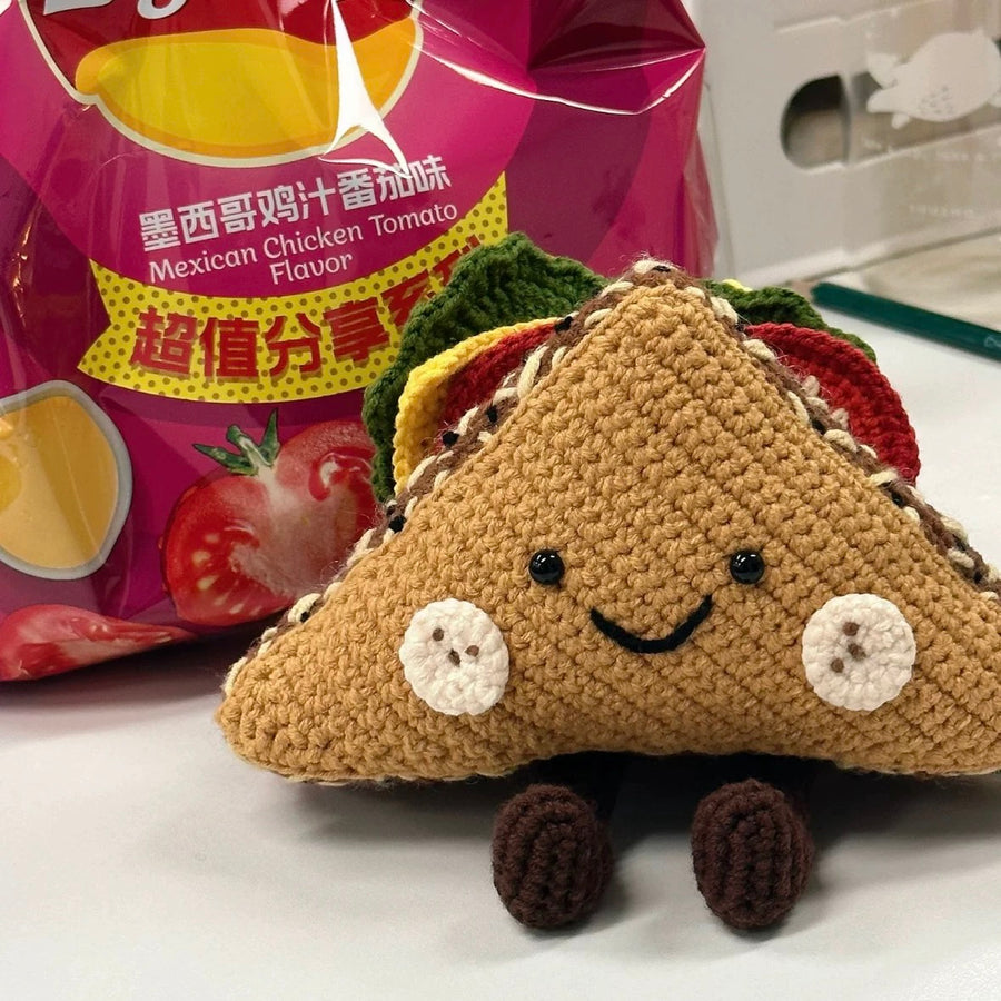 Happy Taco Friend - DIY Crochet Craft Kit