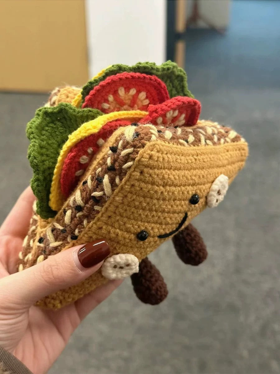 Happy Taco Friend - DIY Crochet Craft Kit