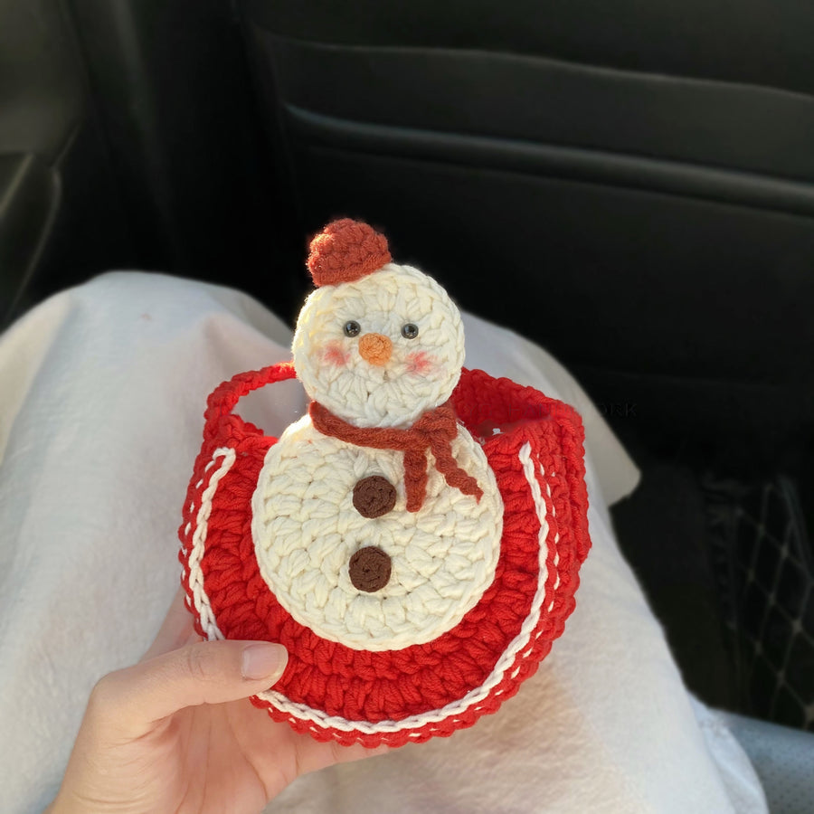 Create Your Own Cozy Snowman – DIY Crochet Craft Kit