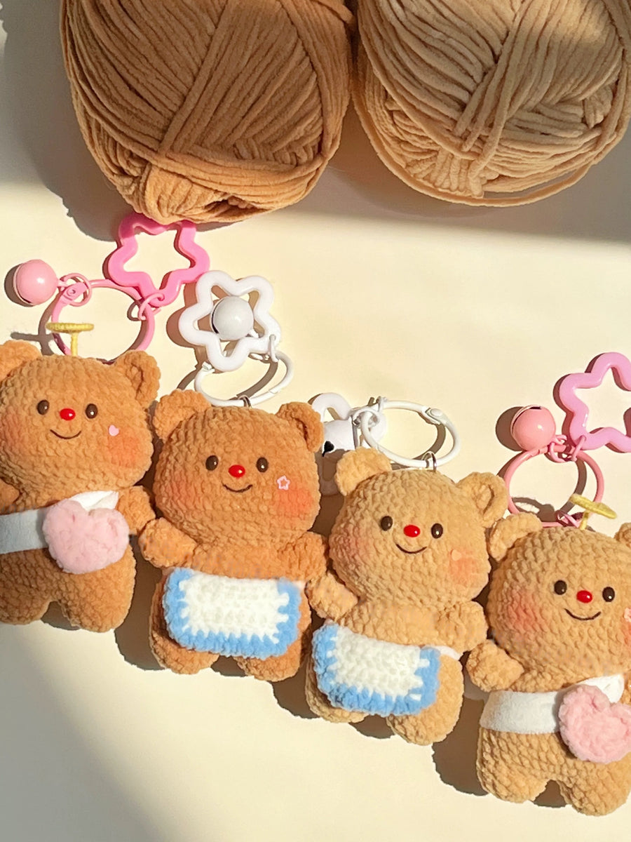 DIY Handmade Bear Keychain Kit