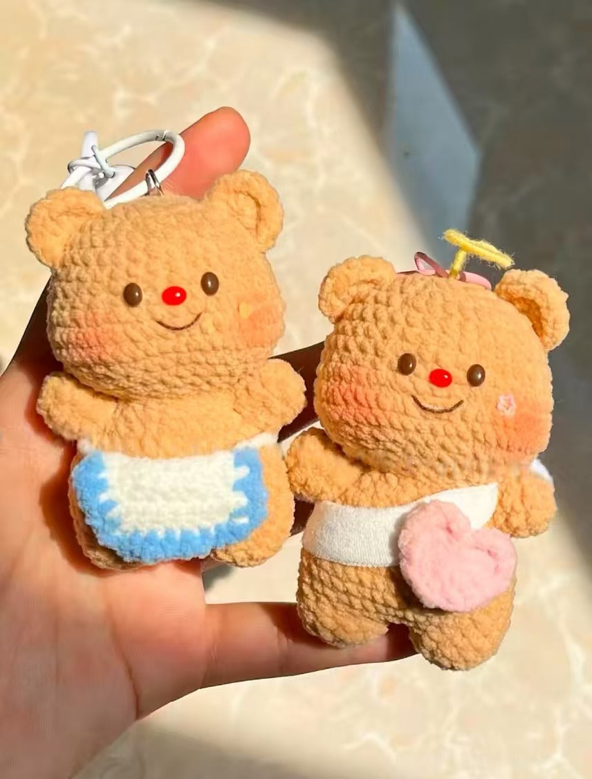 DIY Handmade Bear Keychain Kit